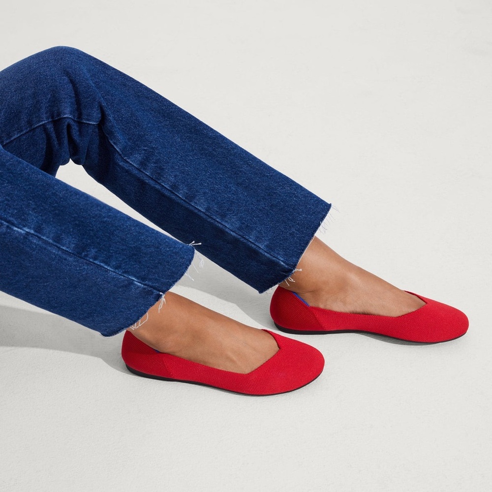 Rothy's Red Flats